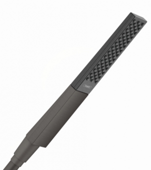 Galvutė dušo Rainfinity brushed black Eco Smart 