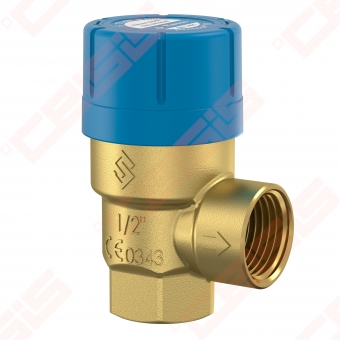 Vožtuvas apsauginis FLAMCO Prescor B 1/2 - 6,0 bar 