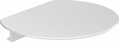 Lentyna Wall Storis, balta matinė 