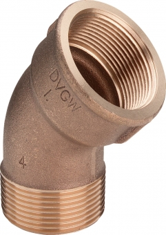 Alkūnė v/i 3/8" 45* br (Viega) 