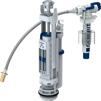 Geberit mechanizmas nuleidimo WC keraminiam bakeliui type 290-280, 3/8'' ir 1/2 