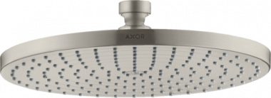 Dušo galva Hansgrohe 24cm axor steel 