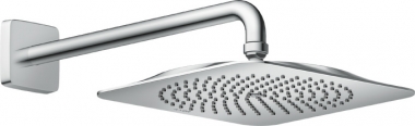Galva dušo AX Citterio C 270/270 iš sienos su alkūne 1jet, chromas 