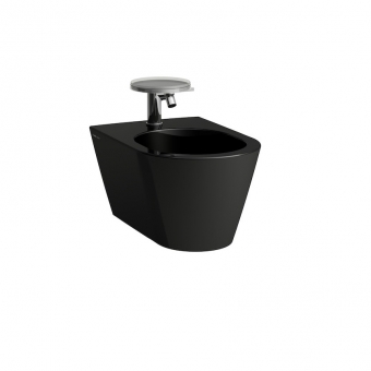 Bidė Kartell by Laufen, pakabinama, juoda matinė 