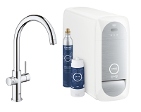 Komplektas plautuvės maišytuvo GROHE Blue Home C