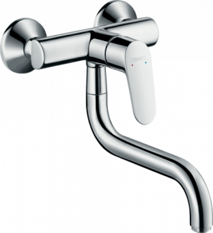 Plautuvės maišytuvas Hansgrohe iš sienos FocusE2 