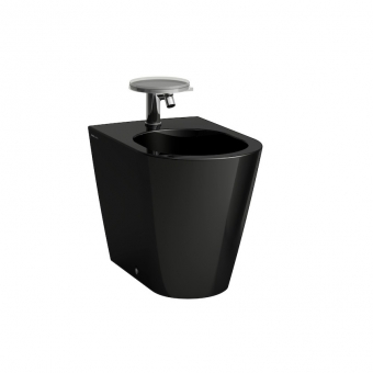 Bidė Kartell by Laufen, pastatoma, juoda matinė 