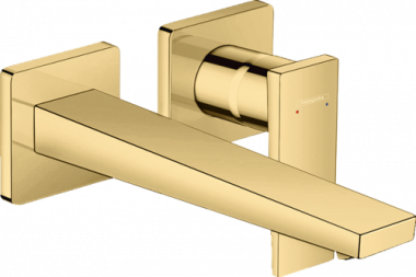 Praustuvo maišytuvas Hansgrohe Metropol iš sienos 225mm, spalvotas 