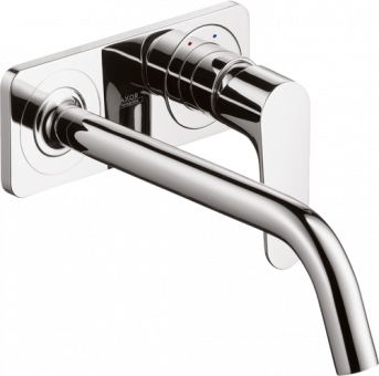 Praustuvo maišytuvas Hansgrohe ilgu snapu iš sienos, Cit. 