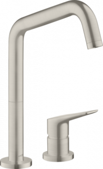 Plautuvės maišytuvas Hansgrohe 2 dalių Ax CittM nerūdijančio plieno 