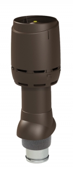Ventiliacijos kaminėlis 125P-IS-500 VILPE FLOW rudas 
