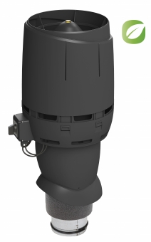 Stoginis ventiliatorius ECo125P-500 FLOW juodas 