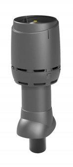 Ventiliacijos kaminėlis/kanalizacijos alsuoklis FLOW VILPE 110P-IS-350 antracito spalvos 