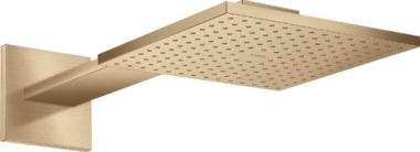 Galva dušo AX 250x250 iš sienos su alkūne, spalvota 