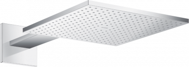 Dušo galva Hansgrohe iš sienos AX 300x300 1 jet, su alkūne 