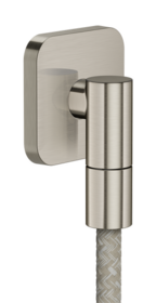 Potinkinė dušo žarnos jungtis AXOR Wall outlet Fine, nerūdijančio plieno spalvos (Stainless Steel Optic) 