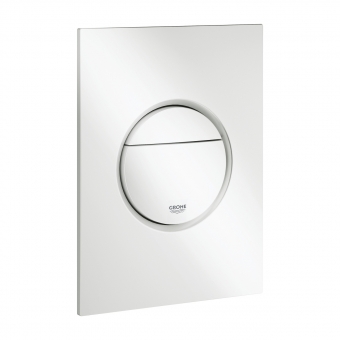 mygtukas wc Nova Cosmopolitan S baltas 