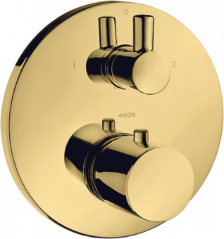 Dekoratyvinė dalis potinkiniam termostatiniam vonios/dušo maišytuvui Hansgrohe AxorUno2 polished Gold Optic 