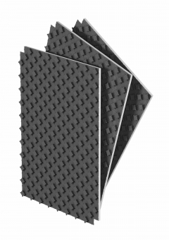 Polistirolas su iškil+juod plastikas 1,12m2, H-42mm (10) 