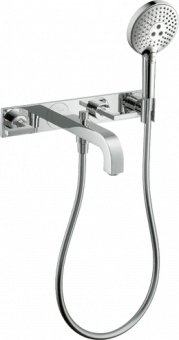 Vonios maišytuvas Hansgrohe 3d., iš sienos AxCitter 