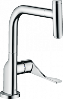 Plautuvės maišytuvas Hansgrohe AX Citterio S 230, ištraukiama žarna 