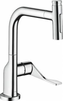 Plautuvės maišytuvas Hansgrohe Citterio M 230 2jet su Sbox 