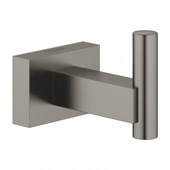 Kabliukas rankšluosčiams Grohe Essentials Cube matinė grafito spalva 