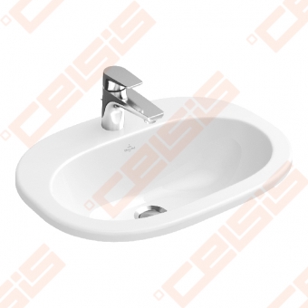 Įleidžiamas praustuvas VILLEROY&BOCH O.Novo 560x405 mm 