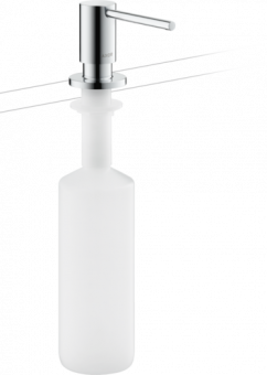 Skysto muilo dozatorius Hansgrohe AX Uno integruojamas 