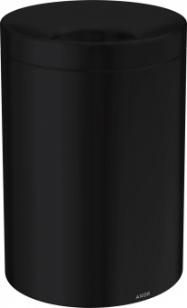 Šiukšliadėžė AX Universal Circular 5l, juoda matinė 