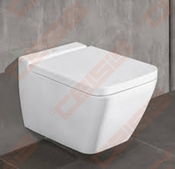 Pakabinmas unitazas VILLEROY&BOCH Finion Direct-Flush su Ceramic plus danga 