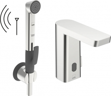 Maišytuvas praustuvui Stela Safety 3V bluetooth 