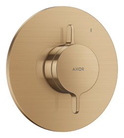 Dalis dekoratyvinė potinkiniam maišytuvui  Axor One 1 taškui, brushed bronze 