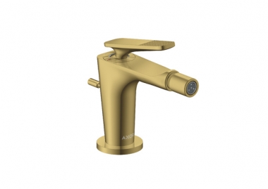 Bidė maišytuvas Hansgrohe AX Citterio C  Cubic Cut, su pop-up dugno vožtuvu, spalvotas 