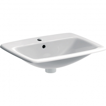 Praustuvas Geberit Selnova Square 55x45 cm. 