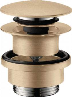 Ventilis push - open 1.1/4", spalvotas 
