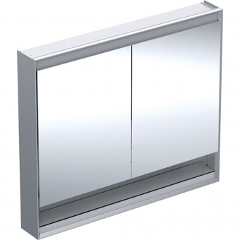 Geberit One veidrodinė spintelė 105x65x15 cm, su apšvietimu, baltos spalvos 