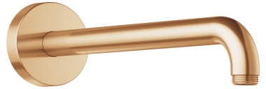 Alkūnė dušo galvai 462mm iš sienos matinė bronza 