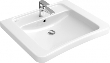 Praustuvas Villeroy & Boch  Vicare 650x550 neįgaliems, stačiakampis 