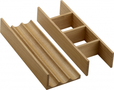 Rinkinys skirtukų stalčiui IntraStoris 340 spintelėms, 580x475, natural oak 