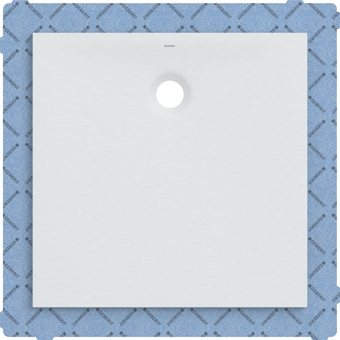 Dušo padėklas Geberit Olona 90x90 cm su sifono dangteliu 