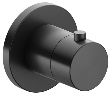 Dekoratyvinė dalis maišytuvas termostatinis IXMO brushed black chrome 