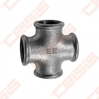 Ketinis cinkuotas keturšakis EE 180 Dn1/2"