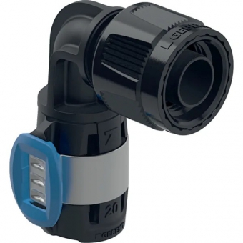 Alkūnė 90° PPSU d16x1/2" su MasterFix 