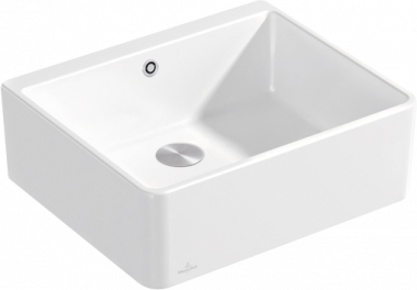 Plautuvė single bowl 595x500 balta 