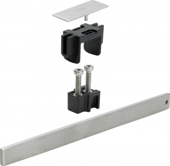 Dušo latakų drenažo grotelių komplektas Viega Advantix Vario, SR1 200 mm, matinis 