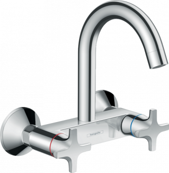 Plautuvės maišytuvas Hansgrohe Logis Classic iš sienos 