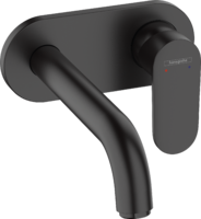 Praustuvo maišytuvas Hansgrohe Vernis iš sienos 20.5 cm, juodas matniinis 