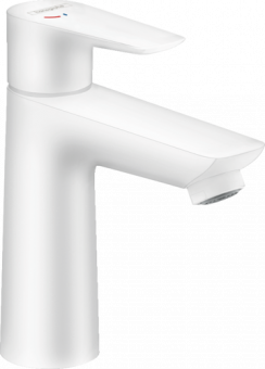 Praustuvo maišytuvas Hansgrohe TalisE 110 Cool start, baltas matinis 