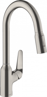 Plautuvės maišytuvas Hansgrohe M429-H220, nerūdijantis plienas 